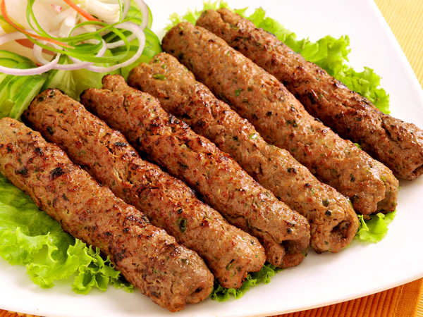 Mutton seekh kabab